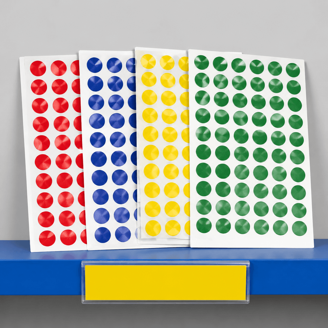 Coloured Dot Labels